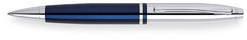 BOLIGRAFO CALAIS-CROMO/LACA AZUL